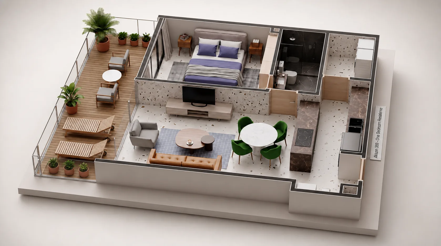 Aktum 369 Type A apartment interior